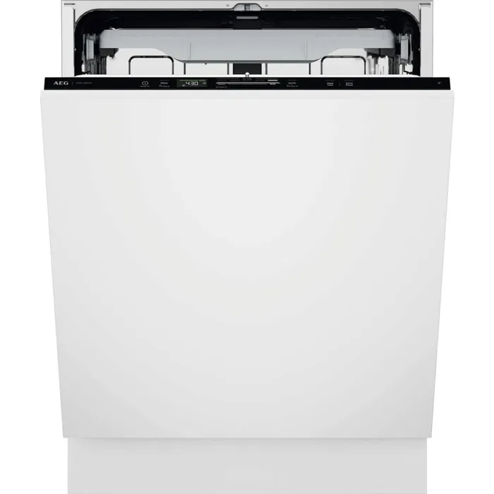 Lavastoviglie Aeg NG72IA20PK serie 7000 Lavastoviglie integrata totale cm. 60, 14 coperti, Tecnologie AirDry e AquaSave, porta Push2Open, WiFi, classe A