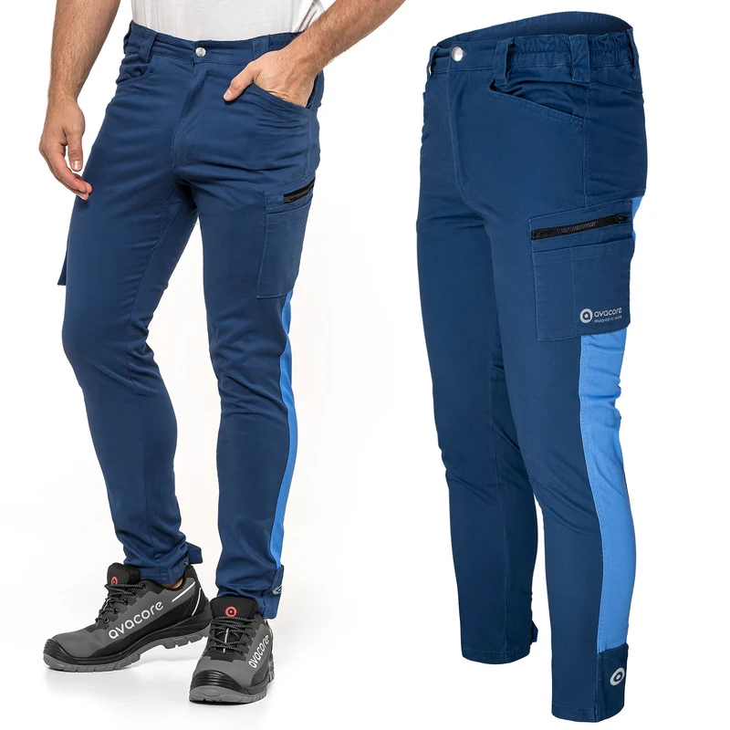 PANTALONE TUBBOS BLU-BLU Taglia 52