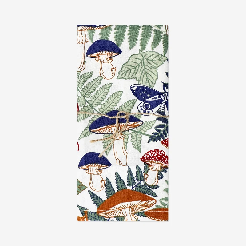 Forest print fabric napkins - 2 pcs