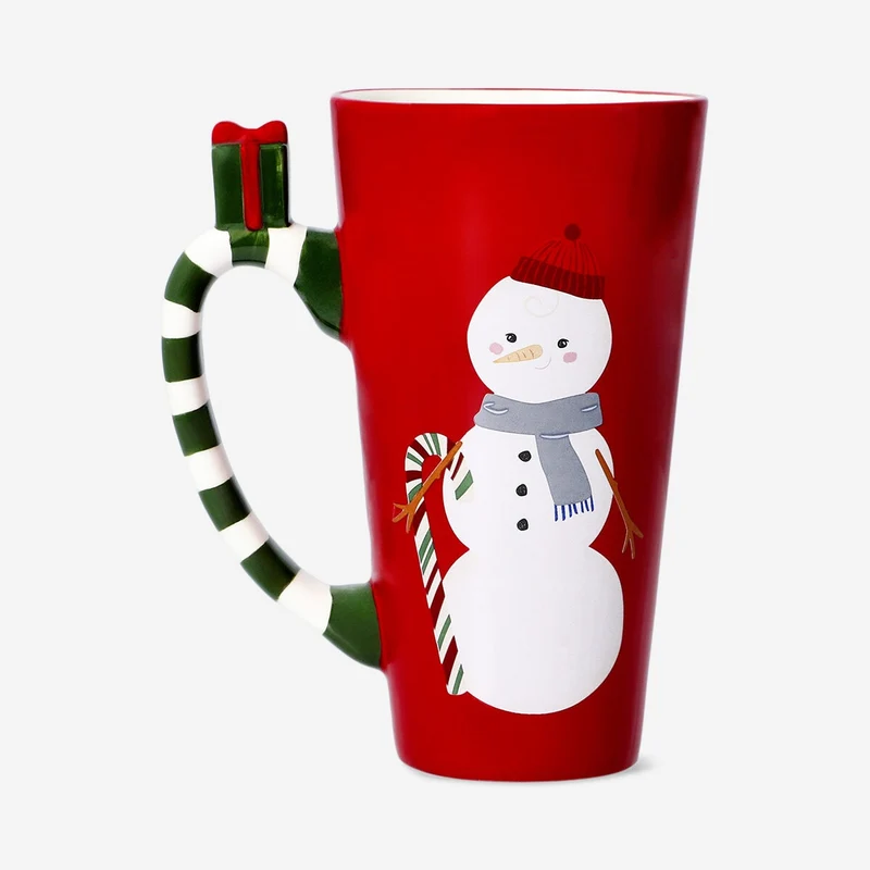 Christmas mug with embossed gift - 460 ml