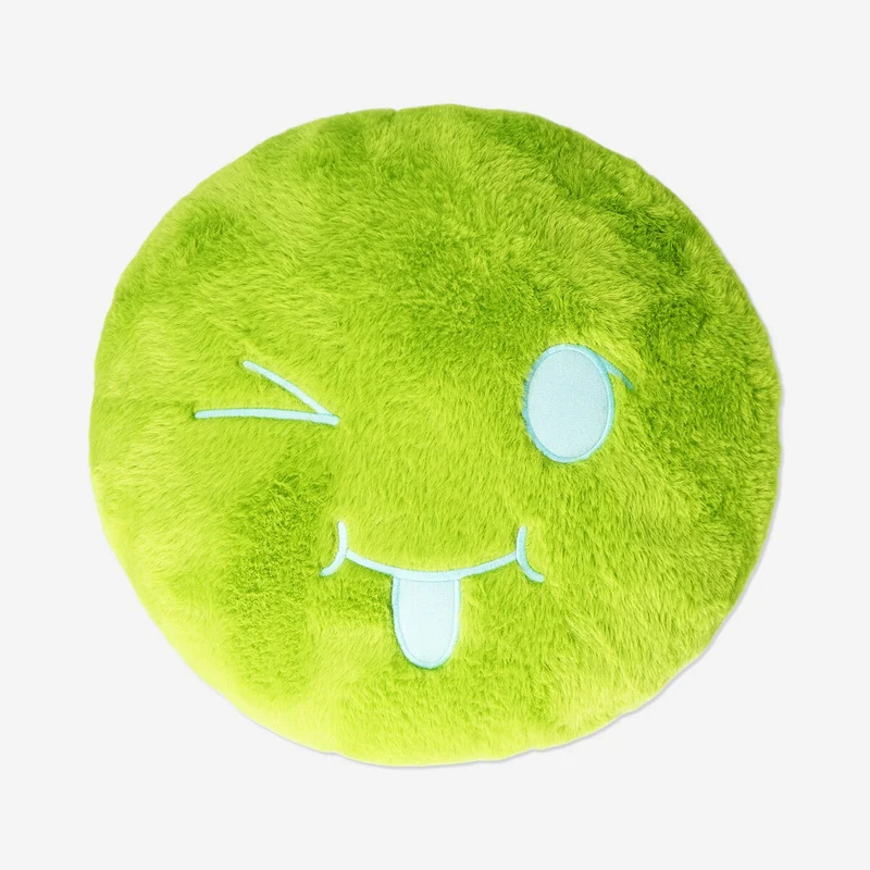 Glow in the dark smiley cushion