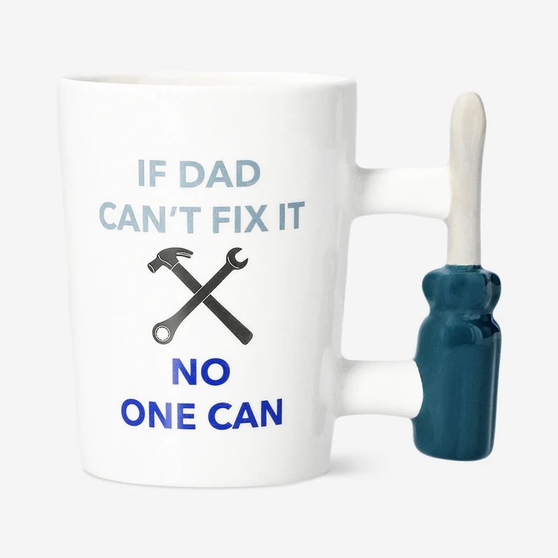 Dad mug with handle as tool - 370 ml