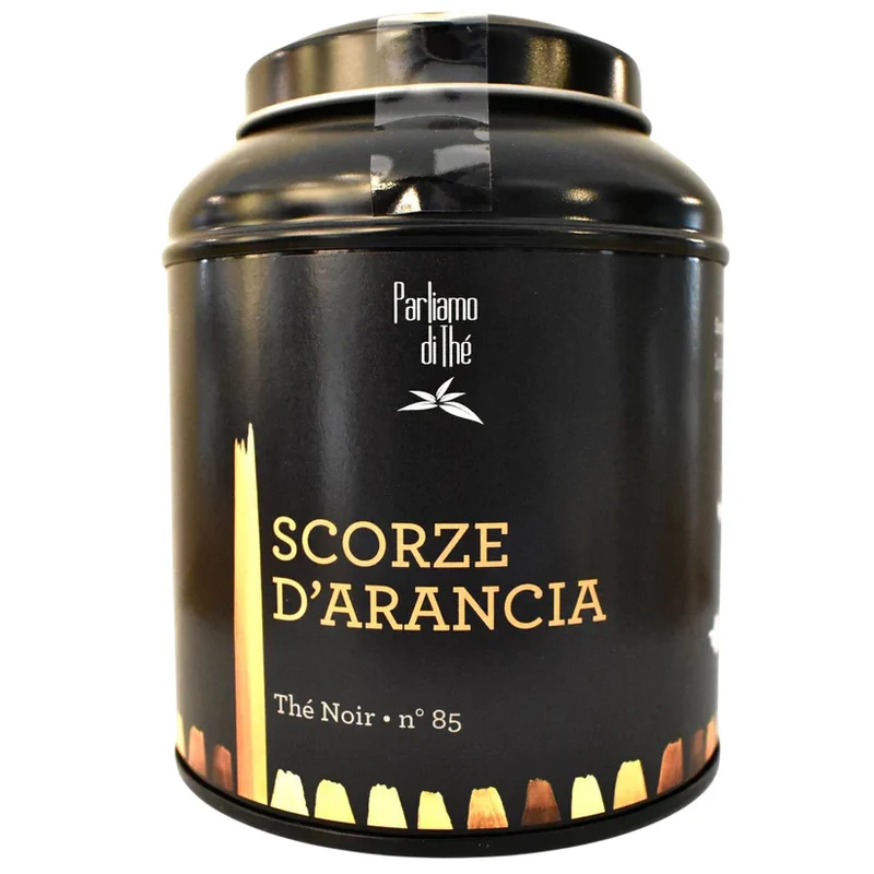 Tè Nero Cinese Arancia Con Scorze Barattolo 100g