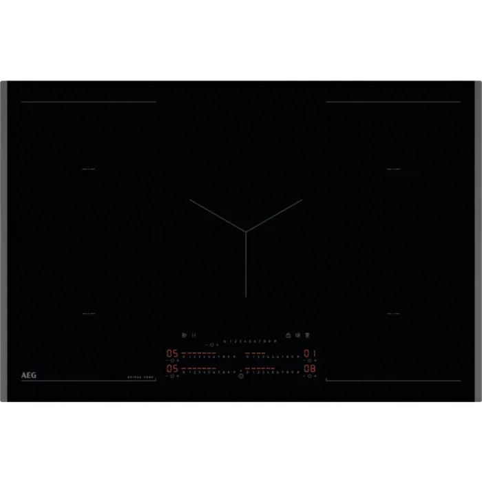 Piano cottura Aeg NIK85M00FB Serie 6000 MultipleBridge Piano cottura a induzione cm. 80 - nero