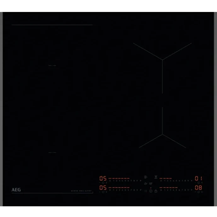 Piano cottura Aeg NII64B30FB Serie 8000 SenseBoil+Fry Piano cottura a induzione cm. 60 - nero