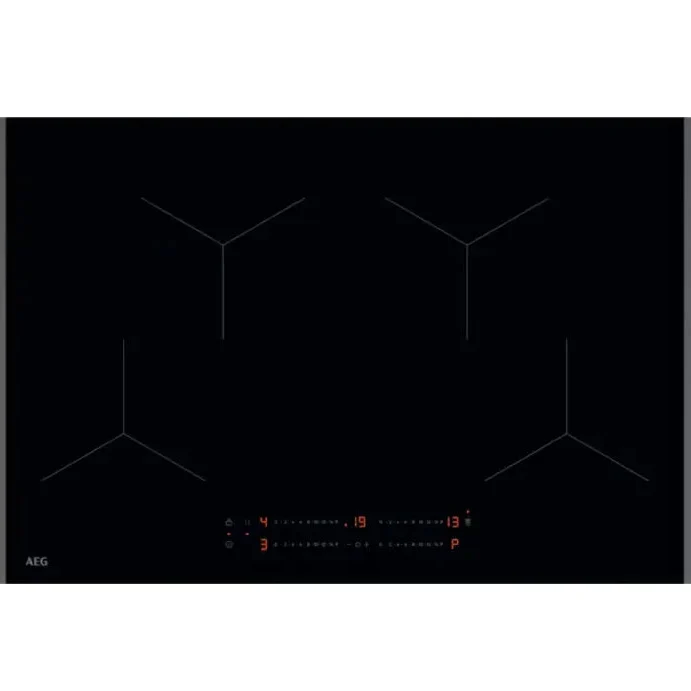 Piano cottura Aeg OIO84A00FB Serie 5000 Piano cottura a induzione cm. 80 - vetroceramica nero
