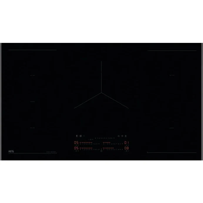 Piano cottura Aeg NIK95I00FB 6000 FlexBridge Piano cottura ad induzione 91 cm, 5 zone FlexiBridge, PowerSlide, Hob2Hood, nero