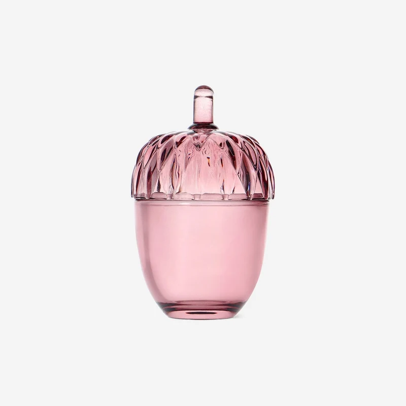 Decorative acorn jar