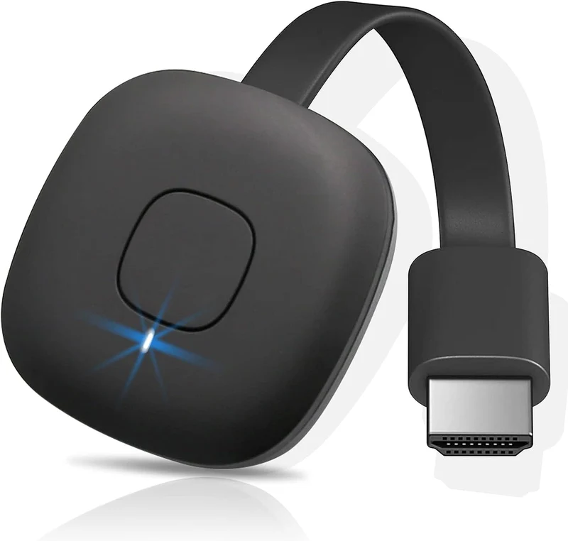 OBEST Wireless HDMI Dongle Streaming, 5G HD HDMI Wi-Fi Display Dongle, ricevitore 4K Wireless Display Ricevitore per telefoni cellulari, tablet, Macs, Samsung, LG, HTC, PC, supporta Miracast, Airplay,