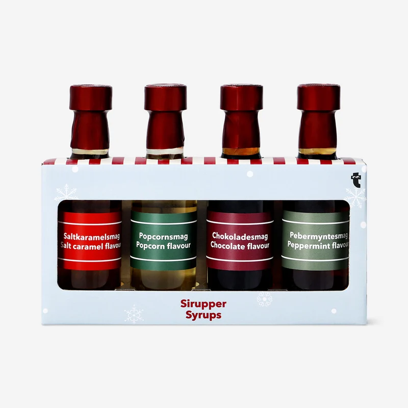 Flavoured syrup set - 4x45 ml