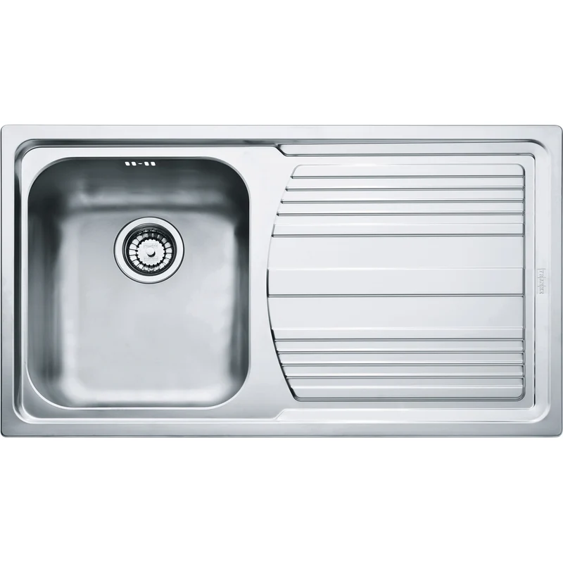 LAVELLO Franke LLL 611-L Logica Line Lavello 1 vasca incasso 86 x 50 con gocciolatoio destro - dekor 101.0086.236