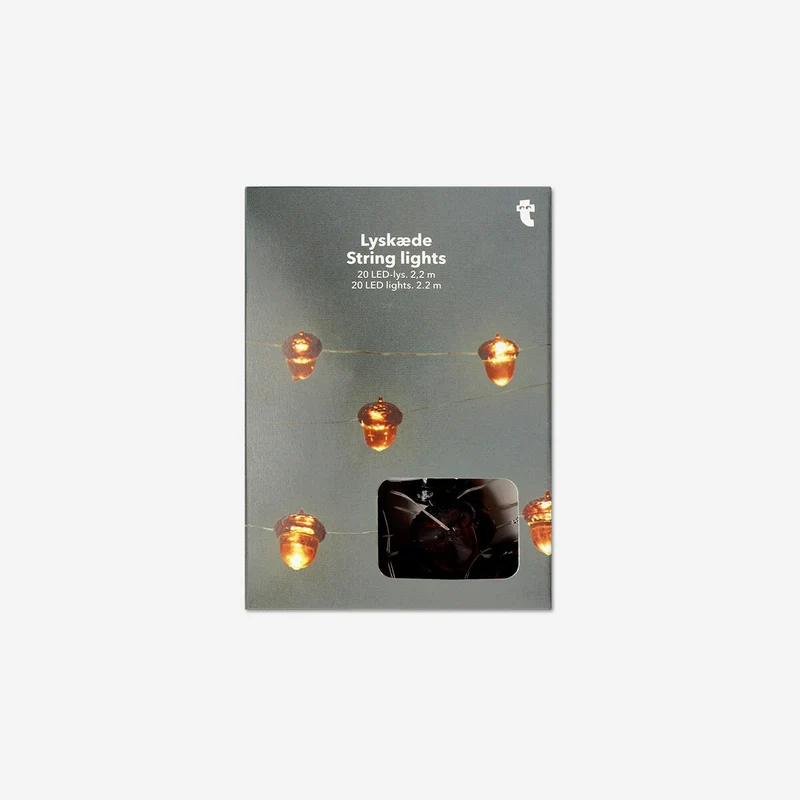 String lights - Acorns