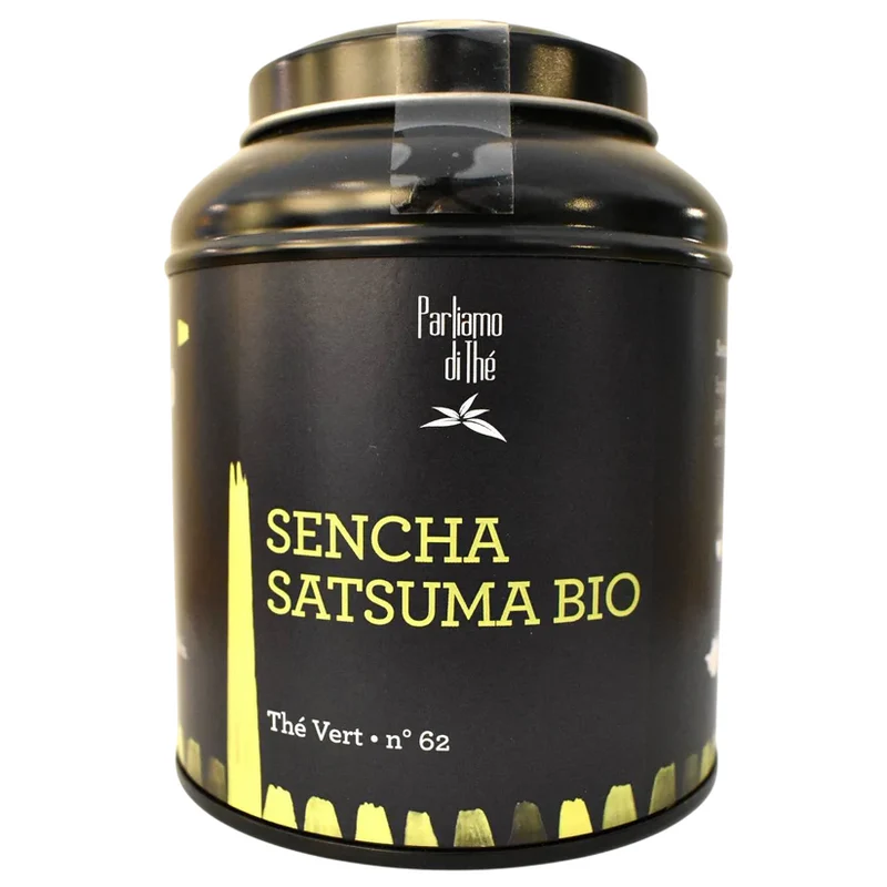 Tè Verde Giapponese Sencha Satsuma Bio Barattolo 100g