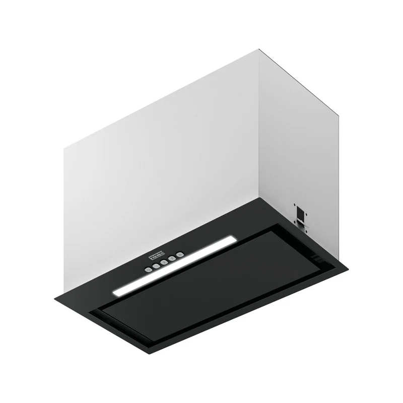 CAPPA Franke FBFE BK MATT A52 Box Cappa sottopensile cm. 52 - black matt/cristallo nero 305.0665.364