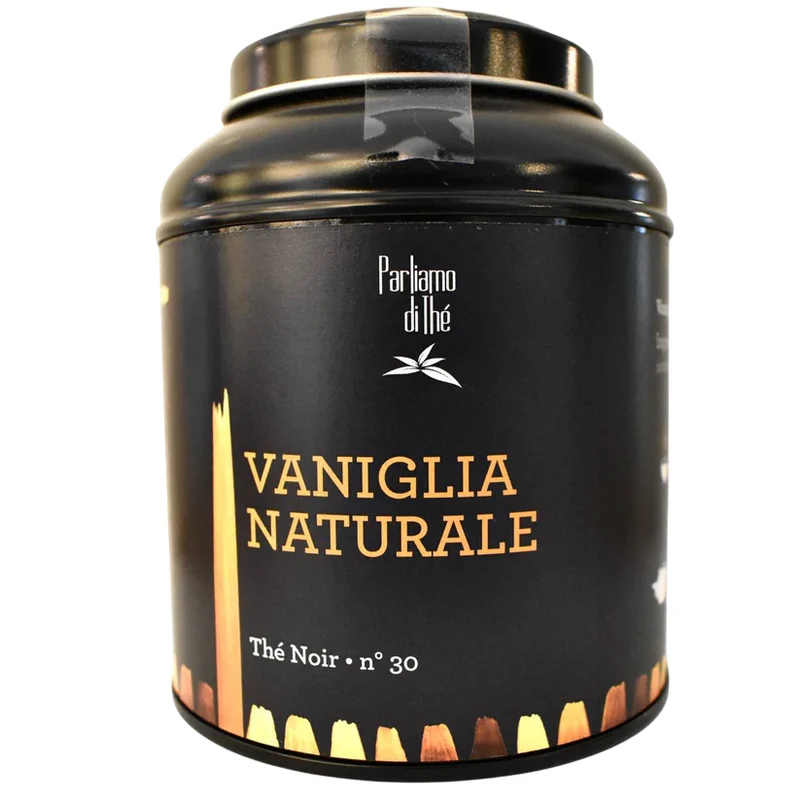 Tè Vaniglia Naturale (Tè Nero) Barattolo 100g