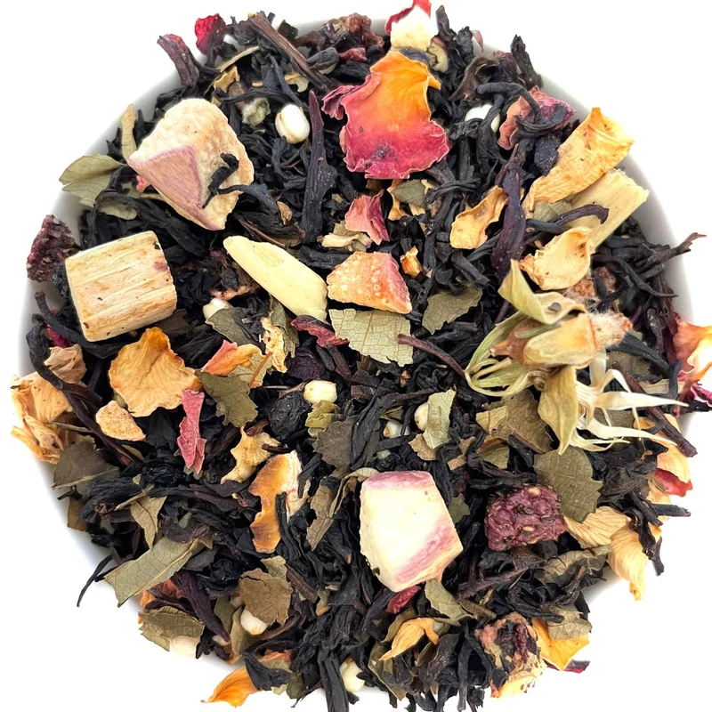 Tè Nero Fragola & Rabarbaro