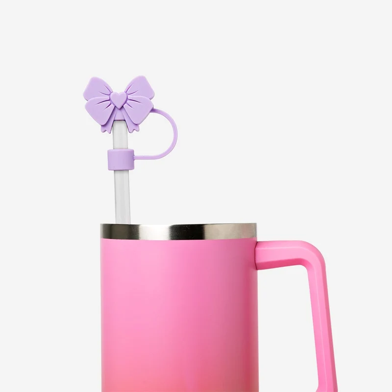 Bow straw covers - 2 pcs