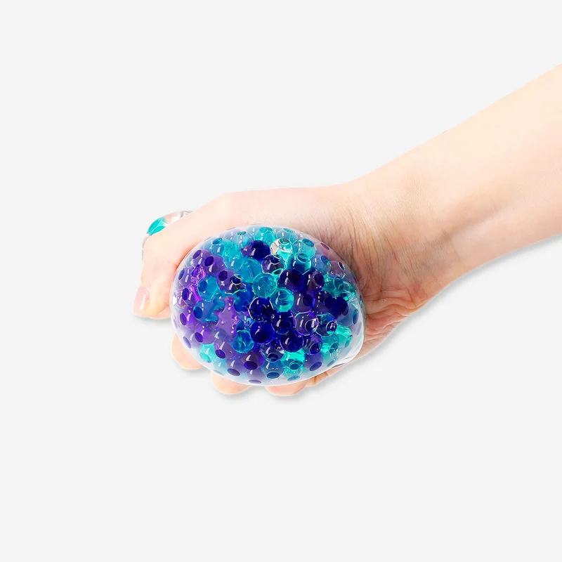 Fidget ball with cooling effect - Blue