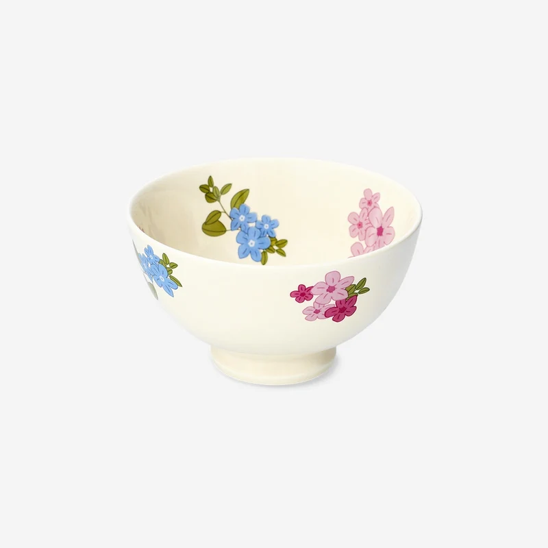 Bowl with blossom print - 12 cm