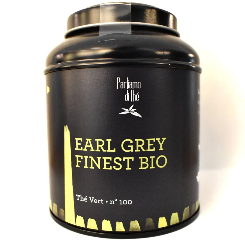 Tè Verde Cinese Earl Grey Finest Bio Barattolo 100g