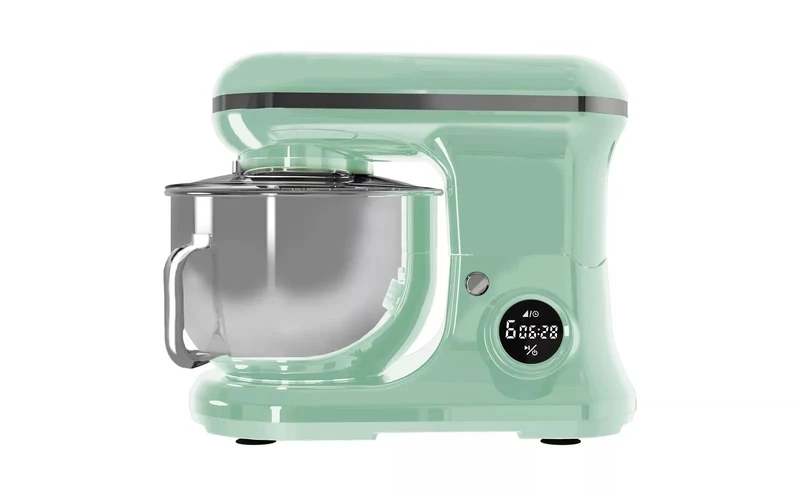 PYRAMIDEA Impastatrice con Display Digitale 8 velocità Testa Sollevabile 1200W con Funzione Pulse Capienza 5,2L Colore Verde IP5200G