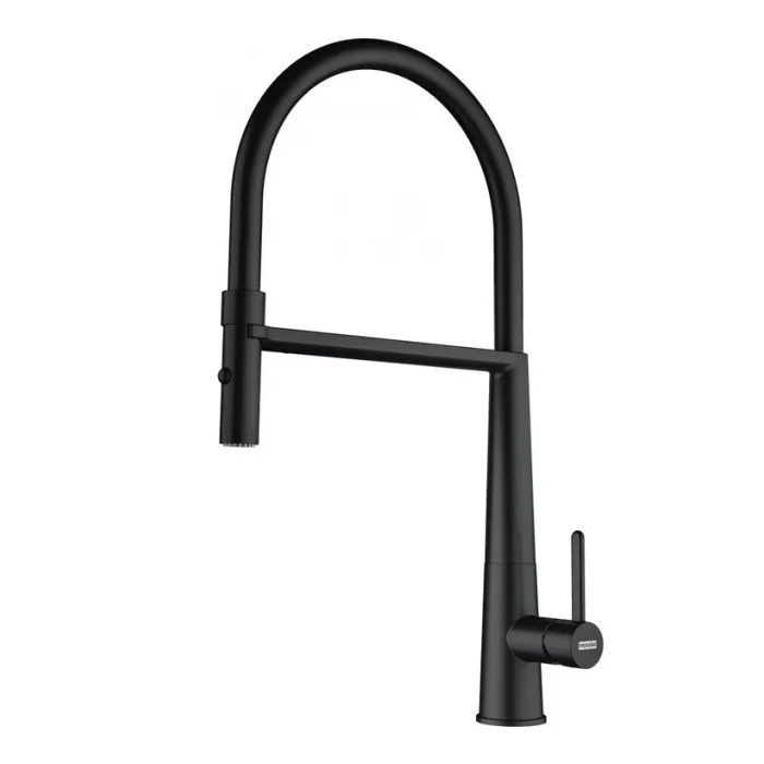 MISCELATORE Franke ICON SEMI-PRO Mythos Miscelatore cucina con doccetta - black matt 115.0690.598