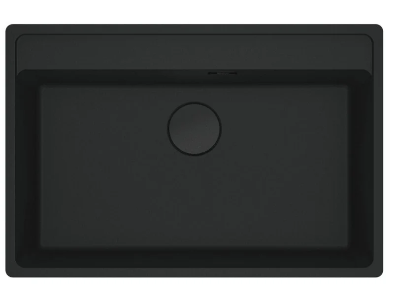 LAVELLO Franke MRG 610-72 TL Maris Lavello 1 vasca sopratop 76 x 51 cm - black matt 114.0661.666