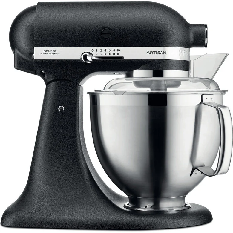 KitchenAid ARTISAN 5KSM185PS impastatrice planetaria 300 W 4,8 L Nero Opaco