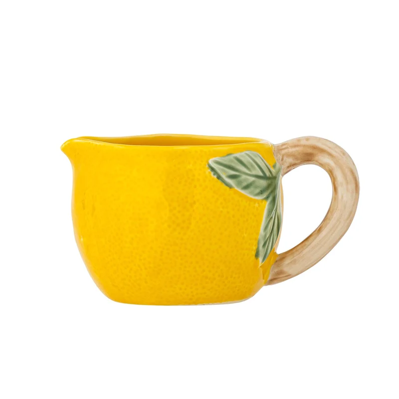 Limone Milchkännchen, Gelb, Steingut