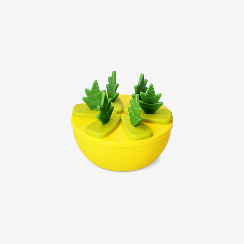 Pineapple ice lolly moulds - 6 pcs