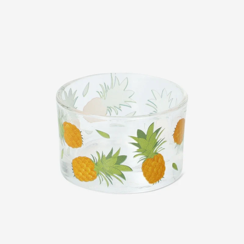 Tealight holder with pineapples