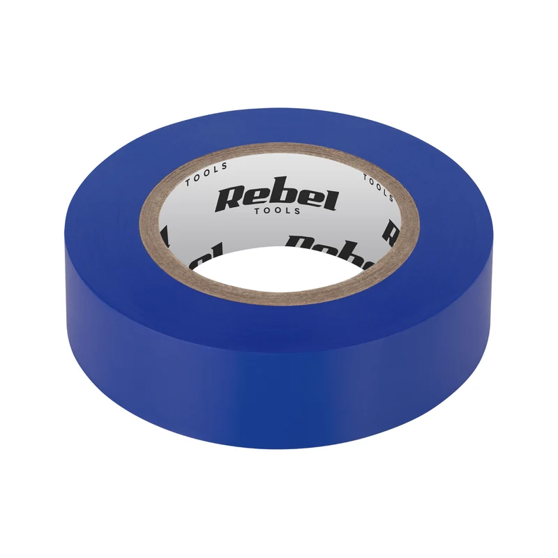 Nastro isolante adesivo REBEL (0,13 mm x 19 mm x 20 yd) blu