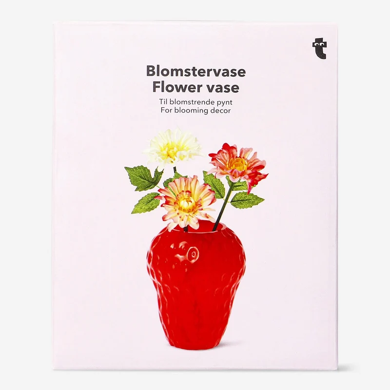 Strawberry vase