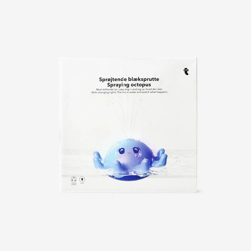 Water spraying octopus