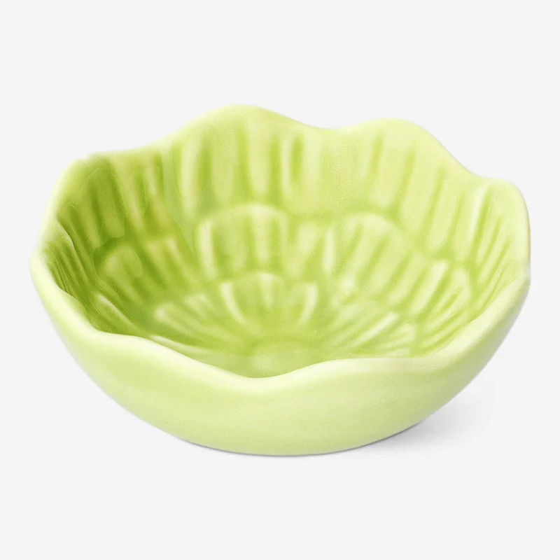 Green flower bowl - Small