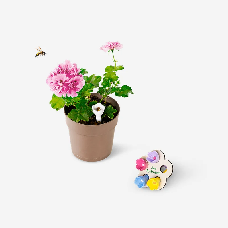 Ceramic bee cups - 5 pcs