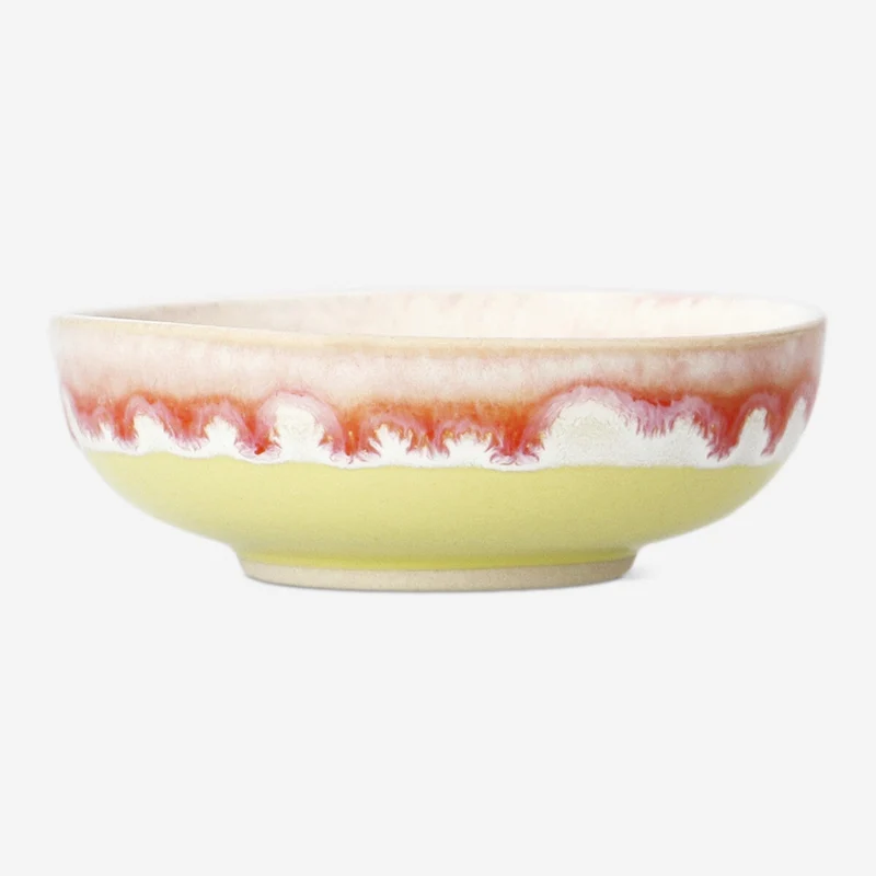 Ceramic bowl with dripping glaze - Small
