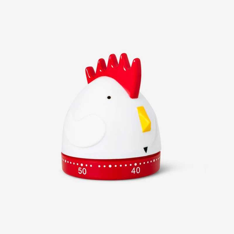 Chicken shaped egg timer