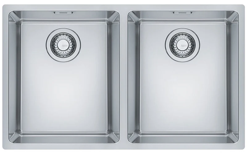 LAVELLOFranke MRX 120 34-34 Maris Lavello 2 vasche sottotop 71 x 40 - inox satinato 122.0525.275