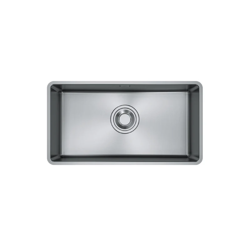 LAVELLO Franke MQX 110-82 Maris Quiet Lavello 1 vasca sottotop 82 x 42 cm - inox satinato 122.0694.479