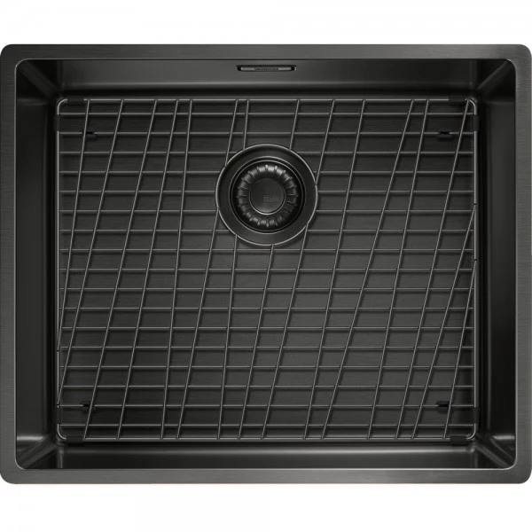 LAVELLO Franke MYTHOS MASTERPIECE BXM 210/110-50 Lavello 1 vasca filotop/sottotop/semifilo 54 x 45 - Acciaio Antracite - 127.0672.129