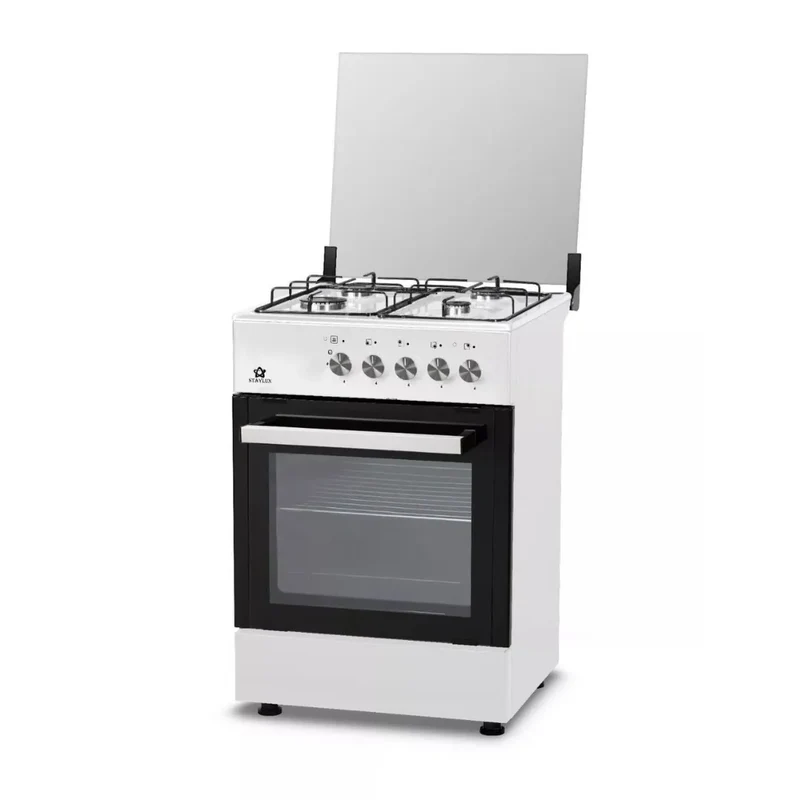 Cucina a Gas Libera Installazione 60 cm Bianco | Staylux