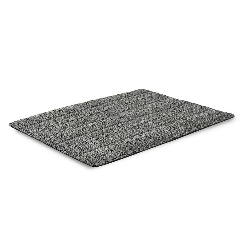 Tappeto Rabbit , finta pelliccia di coniglio, antiscivolo, 120 x 160 cm, motivo siberiano, DYWRAB120/160SYB