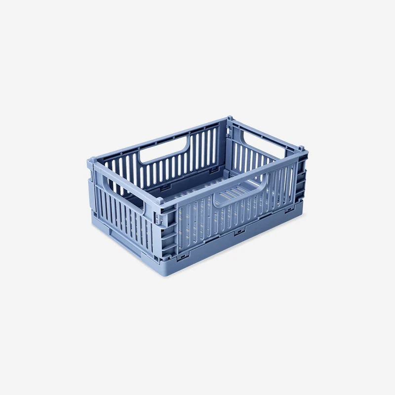 Blue collapsible storage box - Large