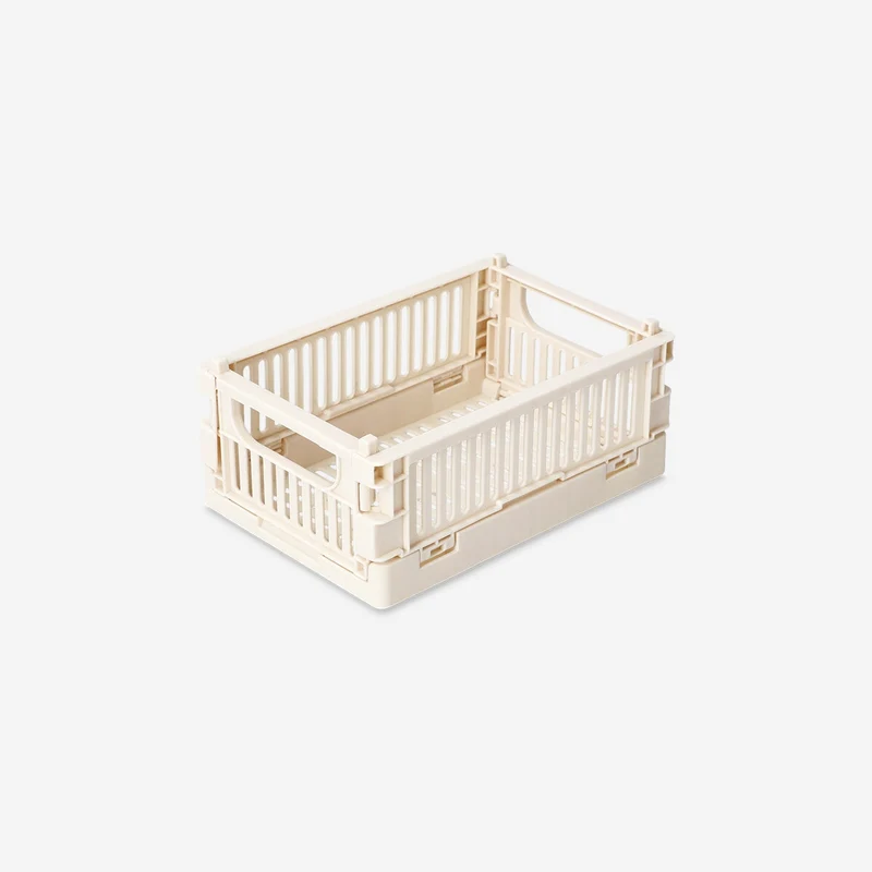 Ivory collapsible storage box - Small