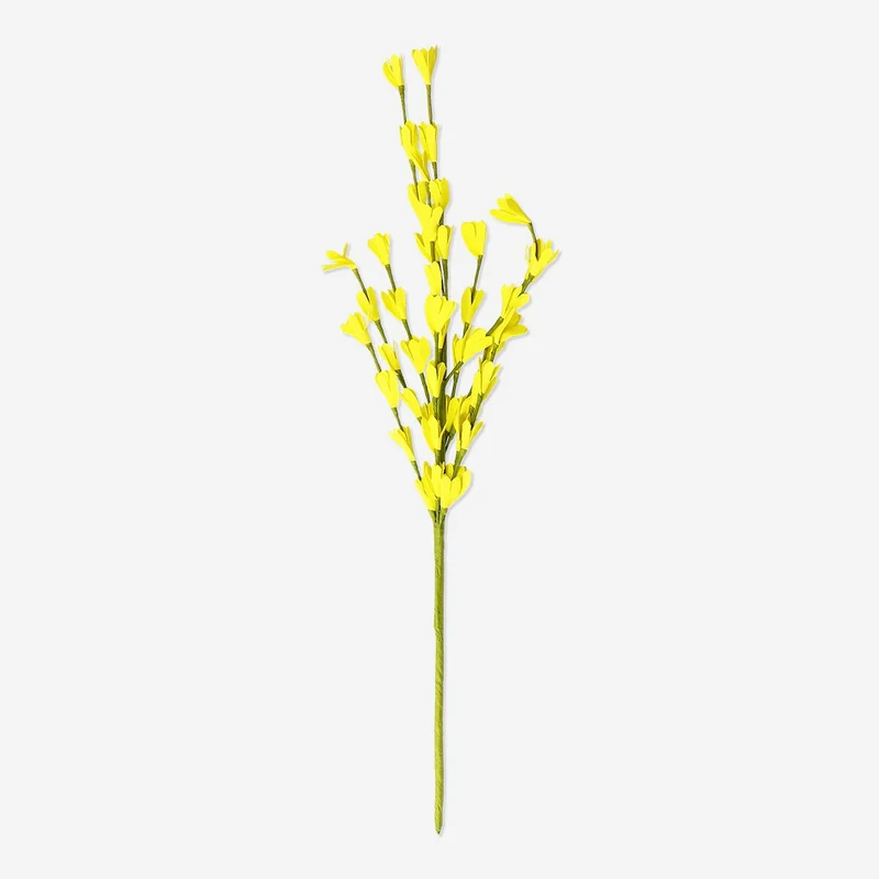 Yellow decorative flower