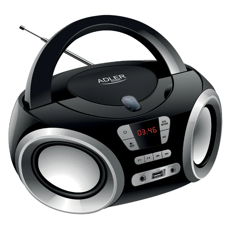 Stereo CD-MP3, USB, radio Adler AD 1181