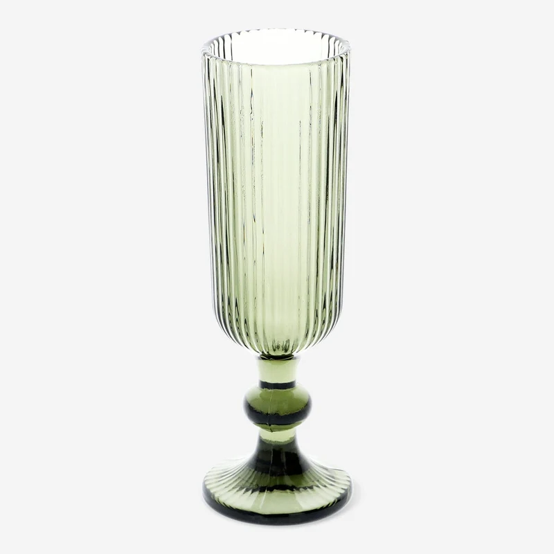 Green wine glass - 170 ml