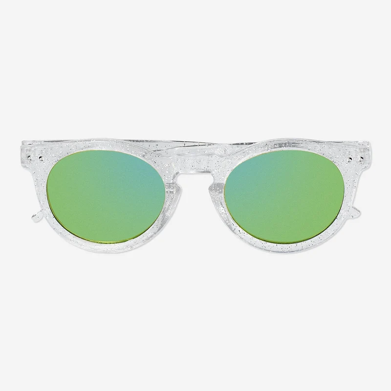 Transparent glitter sunglasses - for children