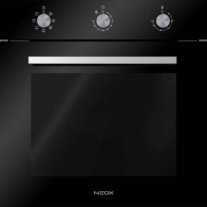 FORNO MONDIN NEOX CRISTALLO NERO FM60CE07M3N CRYSTAL LINE 60